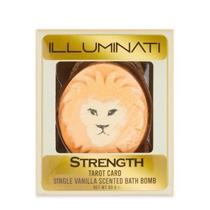 ⭐10/$28+⭐Illuminati Cosmetics Strength Vanilla Scented Tarot Bath Bomb